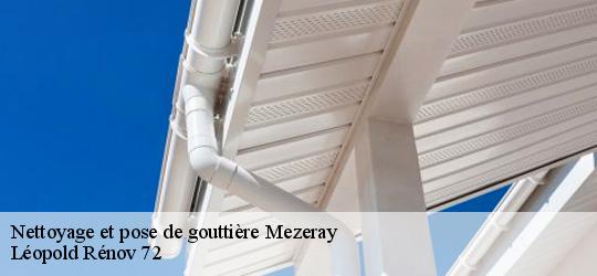 Nettoyage et pose de gouttière  mezeray-72270 Léopold Rénov 72