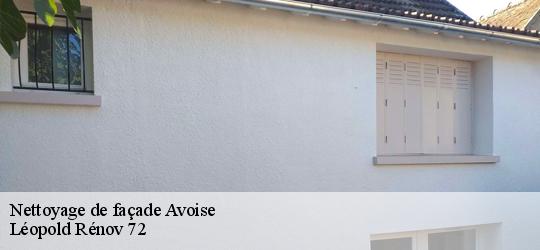 Nettoyage de façade  avoise-72430 Léopold Rénov 72