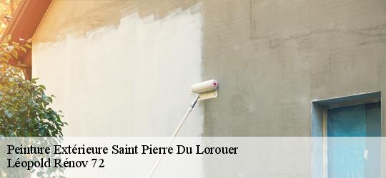 Peinture Extérieure  saint-pierre-du-lorouer-72150 Léopold Rénov 72